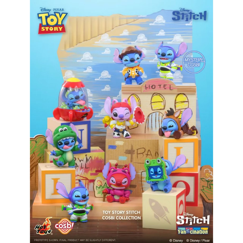 [พร้อมส่ง] Hot Toys Disney Stitch Fan Cination Toy Story Cosbi series ลิขสิทธิ์แท้ 🧸 ทอยสตอรี่ CosBaby ของสะสม