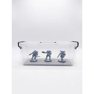 [ ส่งฟรี 🔥 ] Murder of Crows Hobby Box *สามารถต่อเพิ่มชั้นได้ กล่องอเนกประสงค์ กล่องเก็บโมเดลจิ๋ว กล่องขนาดพกพา