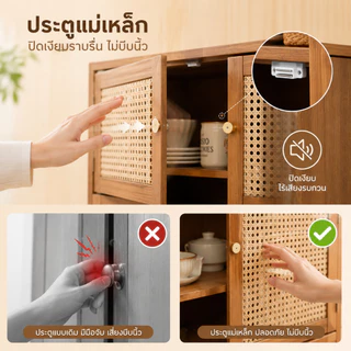 ตู้กับข้าว ตู้เก็บของในครัว เก็บของเฟอร์นิเจอร์ มีฝาปิดกันฝุ่นกันหนู เก็บหม้อ ไม่เป็นสนิม ตู้อเนกประสงค์