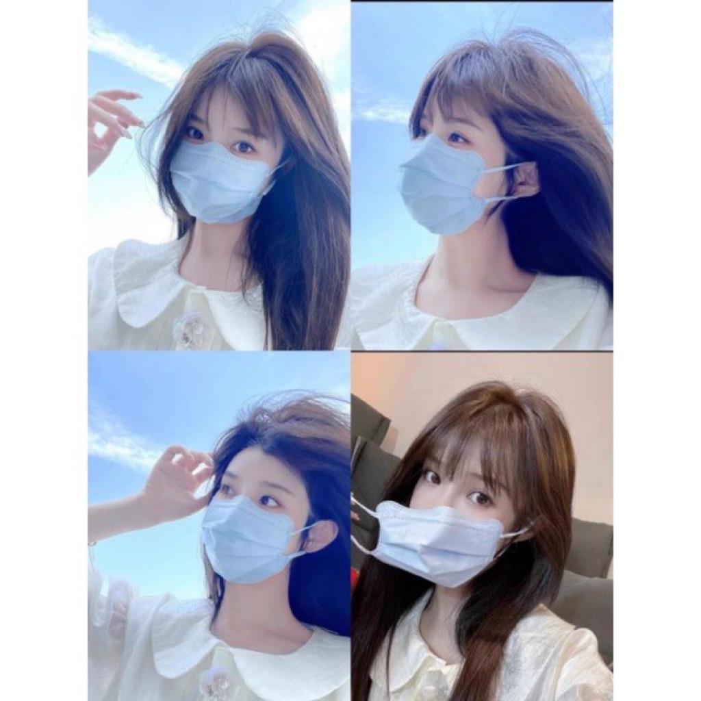 📣แมสก้ามปูราคาส่ง🎆มาแล้ว💕 Sky mask แมสก้อนเมฆ🌨️🥰 รุ่นใหม่ล่าสุด1แพ๊ค10ชิ้น