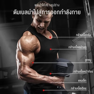 【COD】4/5/6/8/10/15/20KG ดัมเบล ดัมเบลหกเหลี่ยม การฝึกน้ำหนัก PVC การออกกำลังกายดัมเบล ขายเป็นคู่
