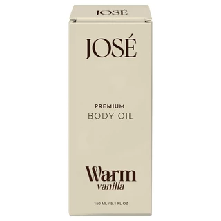 JOSE - Premium Body Oil Warm Vanila (150g.) โจเซ่ พรีเมียม บอดี้ออยล์ กลิ่น วอร์ม วานิลลา 150 กรัม