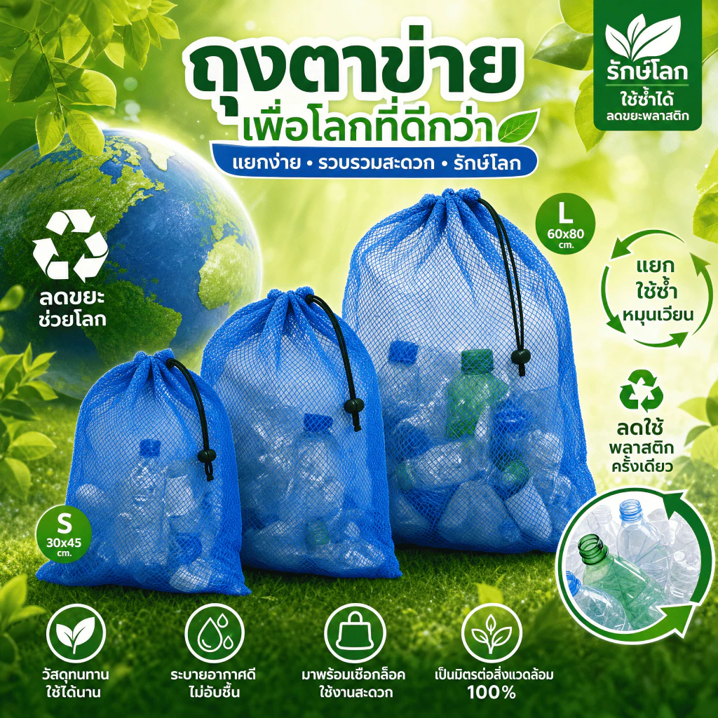 2 ชิ้น / เซตถุงเก็บขวดน้ำพลาสติกใสขนาดใหญ่ 90×120 / 120×150 ซม.ถุงรีไซเคิลขวดน้ำเก็บขวดน้ำใช้แล้วเหมาะสำหรับบ้านและคอนโด