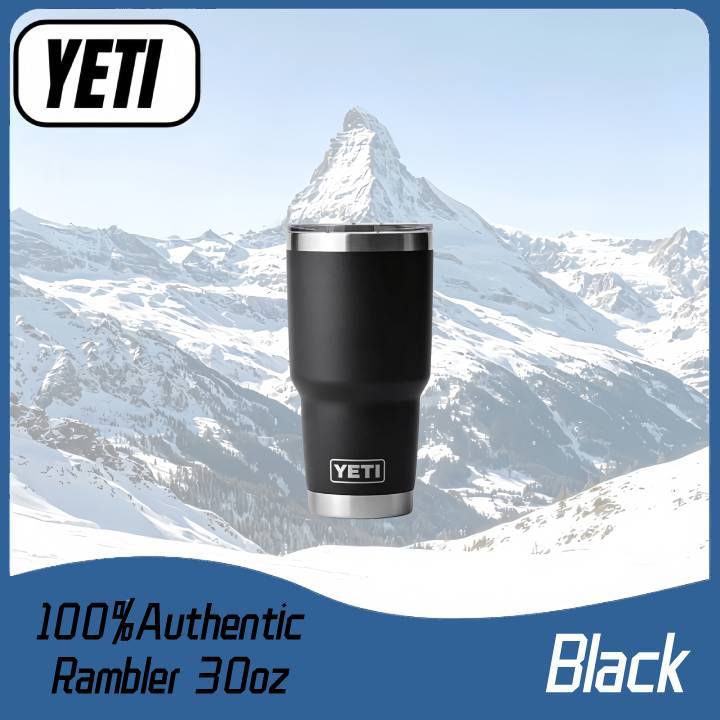 แก้วเก็บอุณหภูมิ YETI Rambler 30 OZ ของแท้ 100% ทำจากวัสดุปลอดภัย เก็บความร้อนได้ดีเยี่ยม