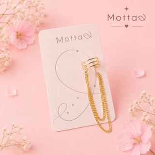Motta Earring Earcuff ต่างหูข้างเดียวห้อยโซ่