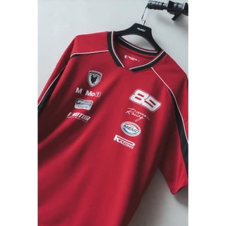 MeMo™ | Racing Jersey | เสื้อสปอร์ตเรซซิ่ง สกรีน Racing Team ผ้าพรีเมียมโพลีเอสเตอร์ ทรง Unisex