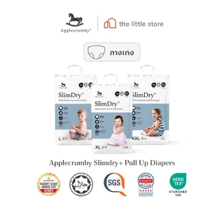 Applecrumby SlimDry⁺ Pull Up Diapers Mega ผ้าอ้อมกลางวัน แบบกางเกง