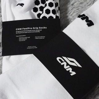 CNM FeelPro Grip Socks ถุงเท้ากันลื่น แบบบาง ครึ่งแข้ง สำหรับนักกีฬา