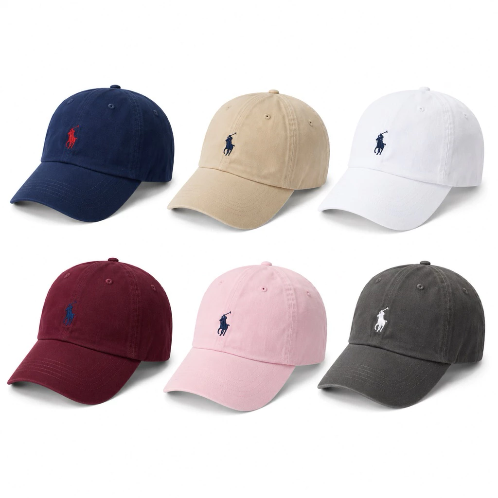 หมวกแก๊ป Polo NY ปักโลโก้ ผู้ชาย ผู้หญิง ใส่ได้ทุกสไตล์ ปรับสายได้ พร้อมส่ง