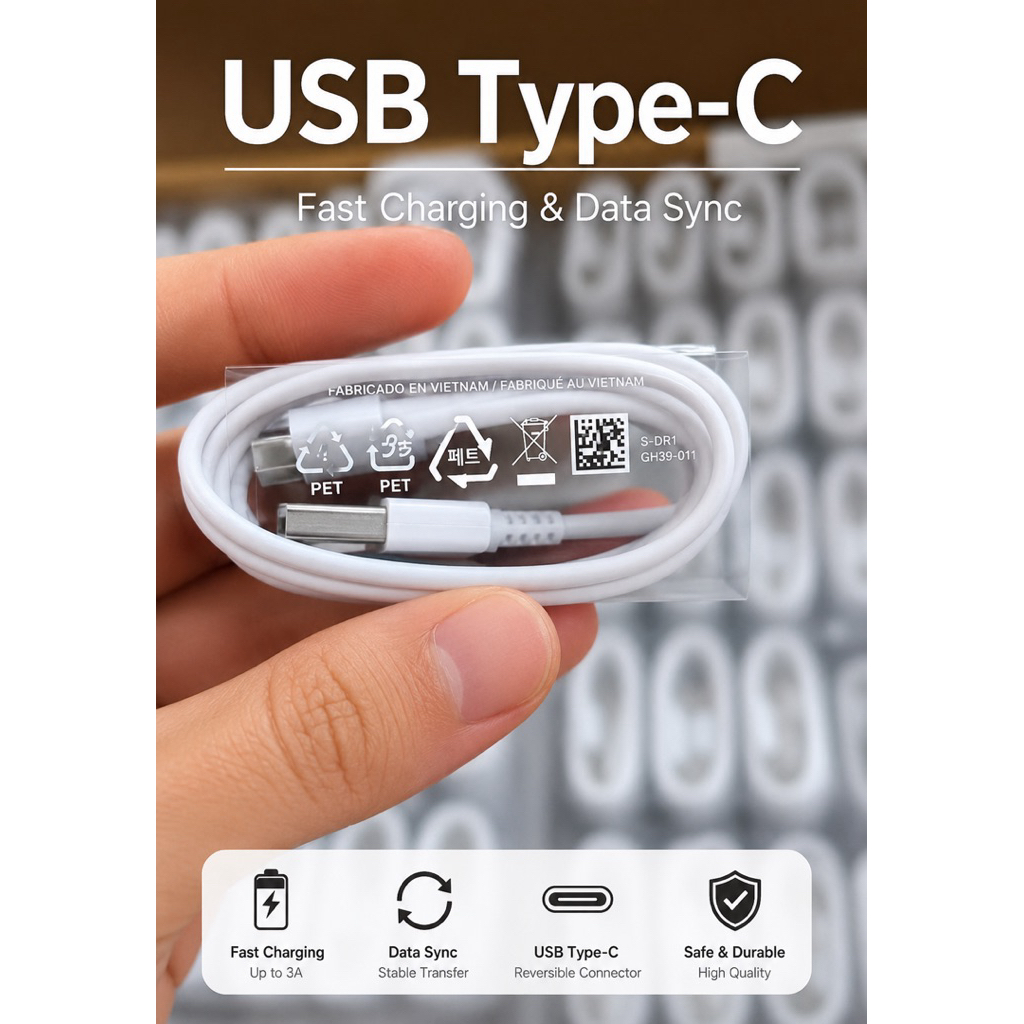 สายชาร์จtype c -type c to type c