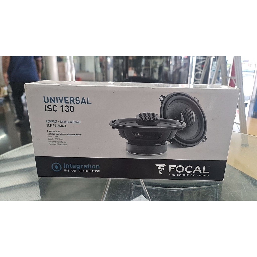 ลำโพง focal isc 130 5นิ้ว แกนร่วม