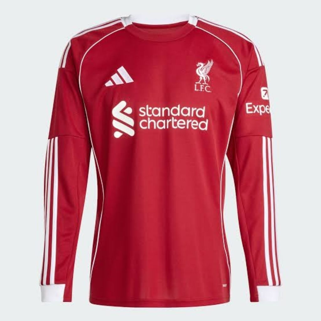 adidas Liverpool FC HOME 25/26 รหัสJV6456 ใหม่แท้100% ป้ายSHOPไทย เกรดแฟนบอล ราคาป้าย 3,200บาท