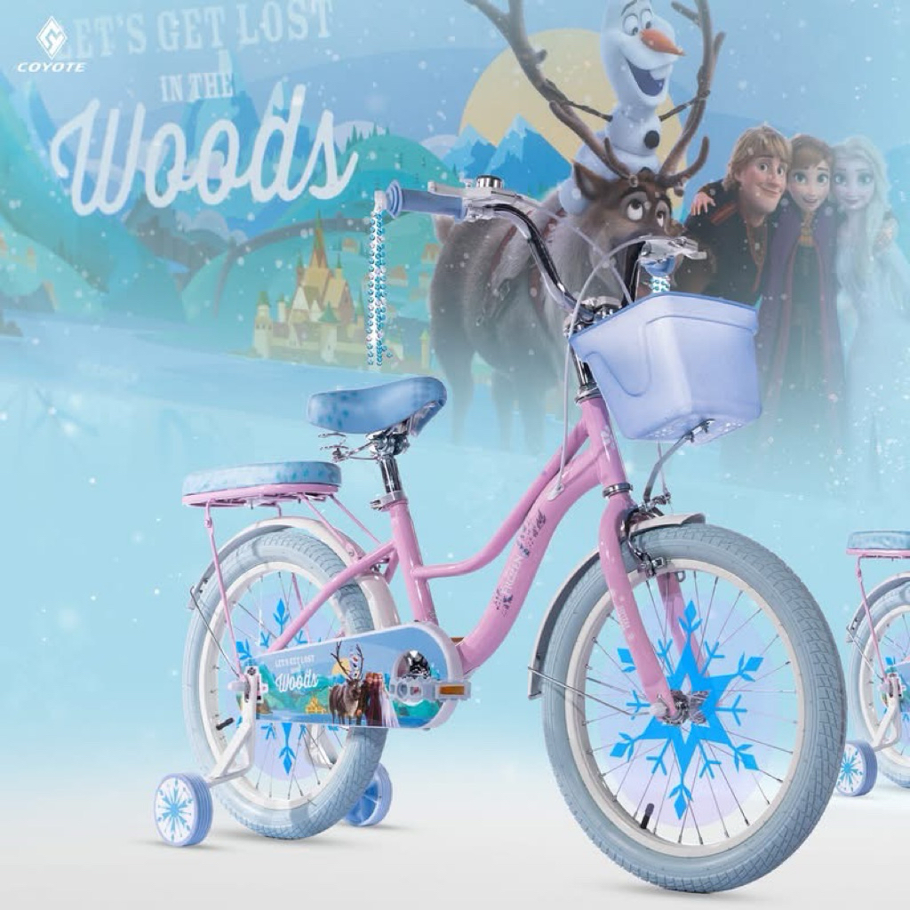 จักรยานเด็ก Coyote x Frozen ไซส์18 และไซส์16