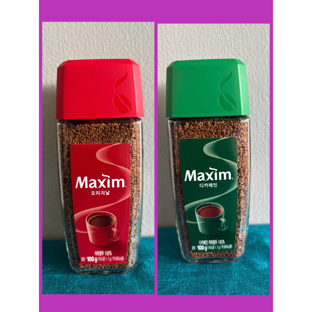 แท้%จากเกาหลี Maxim Coffee กาแฟสำเร็จรูป Original หรือ