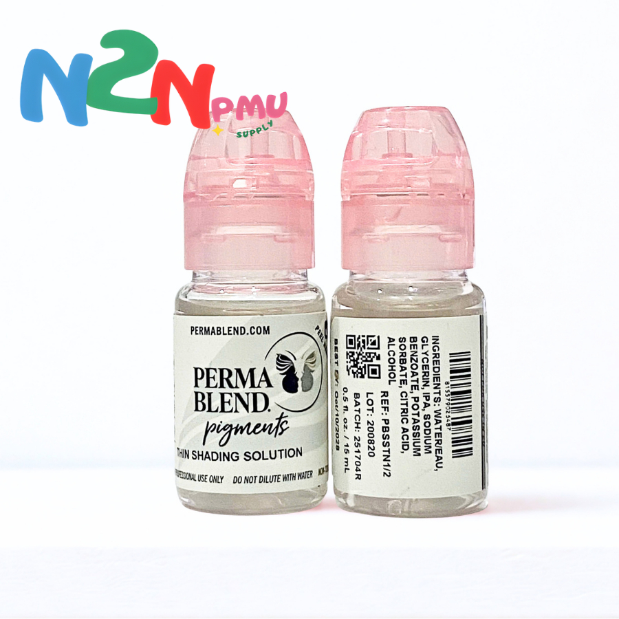 Perma Blend Thin Shading Solution 15ml น้ำยาปรับความเข้มของสีสัก PMU