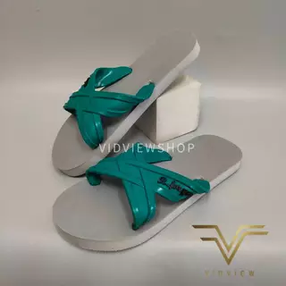 VIDVIEW มีส่งด่วน รองเท้าแตะ HM607 เนื้อยาง เบา ใส่สบาย ราคาถูก แบบสวม