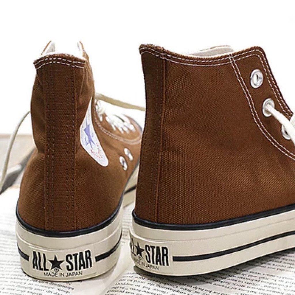 (พร้อมส่ง 1-2วัน) Converse All Star In JAPAN Ox Brown รูปที่ 8