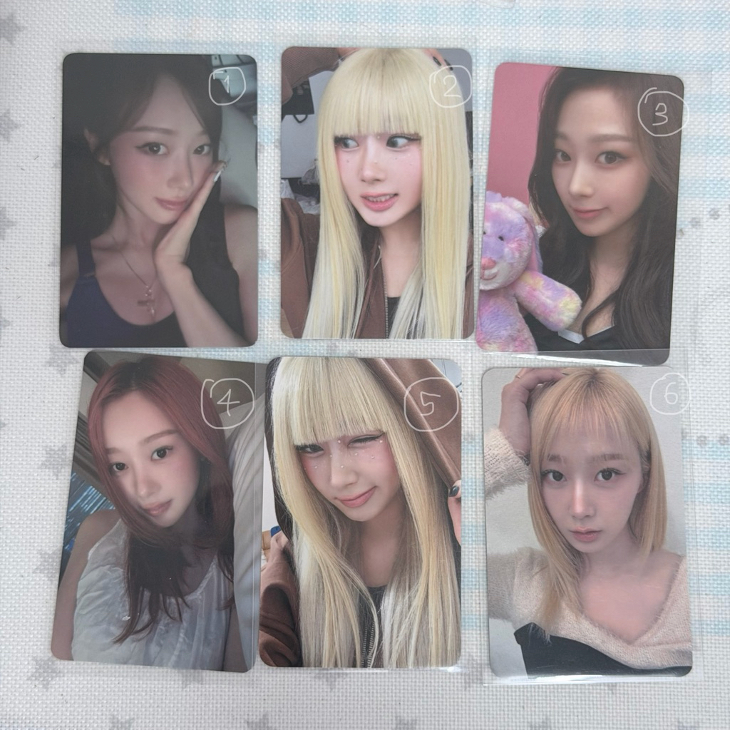 พร้อมส่ง การ์ด aespa จีเซล / Giselle aespa photocard