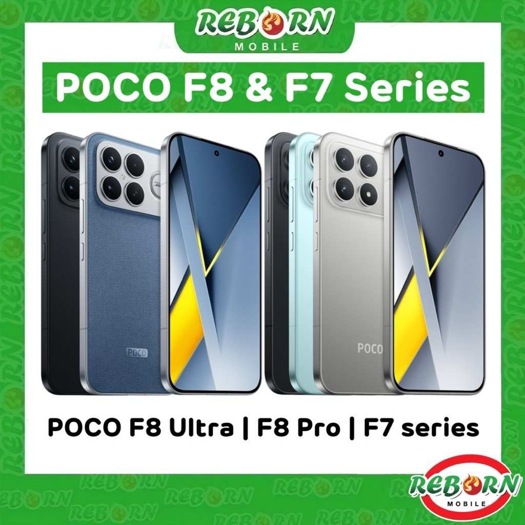 [Sale] Xiaomi Mi POCO F8 Ultra 6.9" Snap8 Elite5 | F8 Pro 6.59" Snap 8 Elite | F7 Pro F7 Ultra ศูนย์ไทย RebornMobile