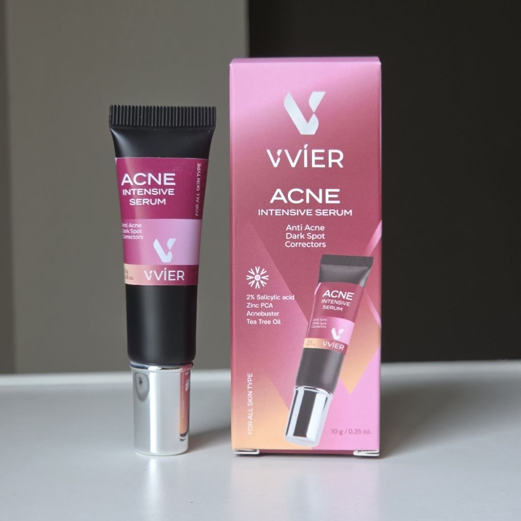 VVIER ACNE INTENSIVE SERUM เซรั่มแต้มสิว สิวยุบ สิวสุก จบไว ช่วยลดรอยแดงรอยดำ