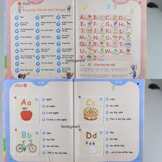 Leveled Reading English Book หนังสือเด็กพูดได้ มีเสีย งภาษาอังกฤษ ฝึกอ่าน 17 หัวข้อ 200+คำ 27เพลง 4TPR Songs สอนโฟนิกส์
