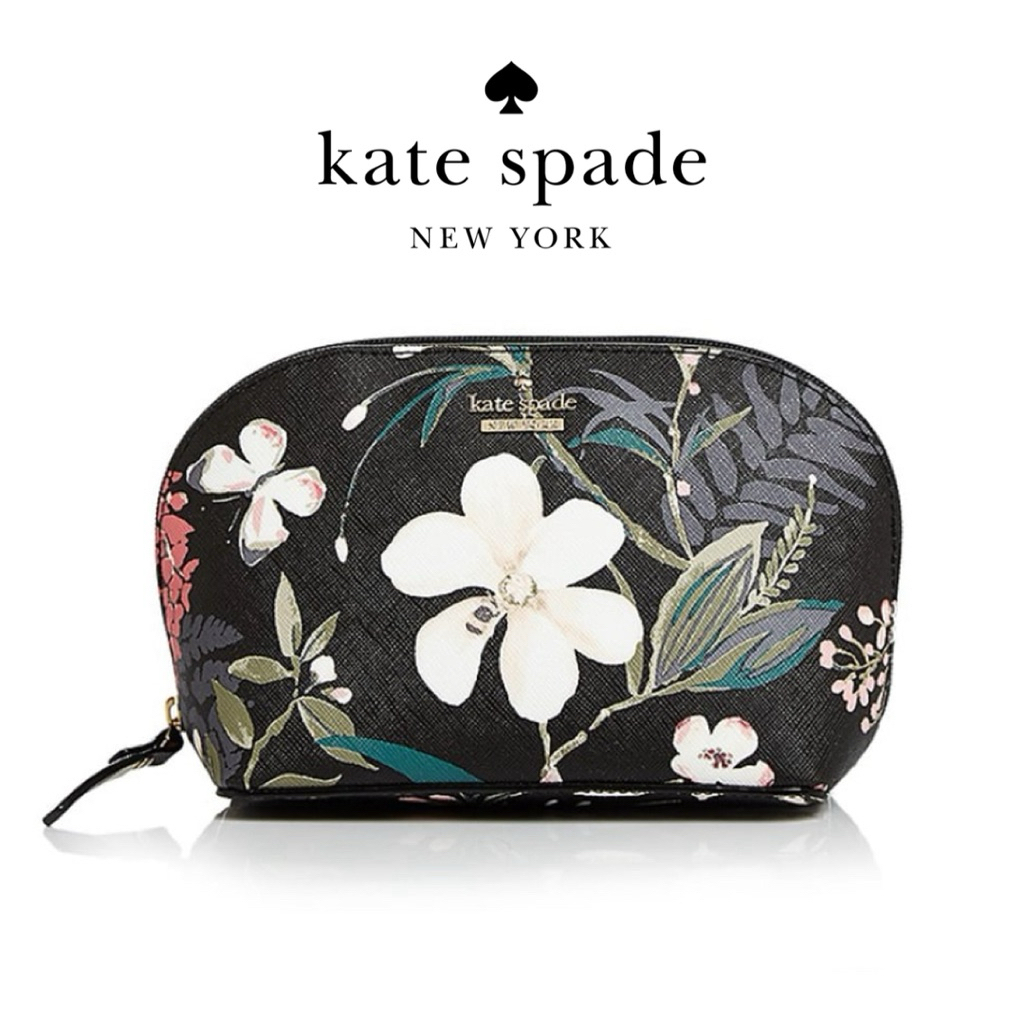Kate Spade Cameron Street Botanical Abalene Cosmetic Case