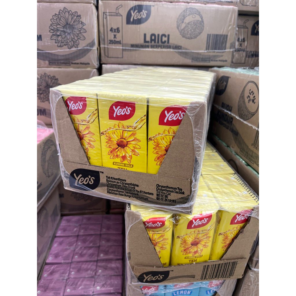 น้ำเก็กฮวย Ye’os 250 ml หวานน้อย