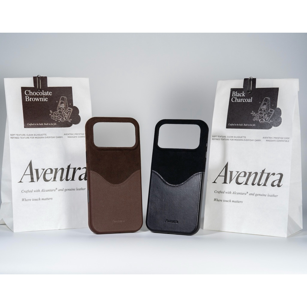 Aventra phone case 17 Pro max black charcoal