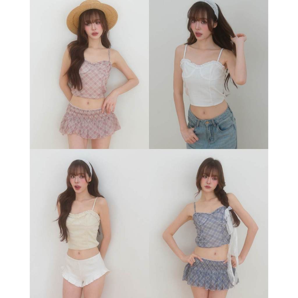Sister.rrr : VICKY TOPเสื้อสายเดี่ยว
