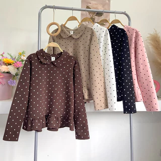 Polkadot เสื้อยืดลายจุดสุดฮิต พร้อมส่ง