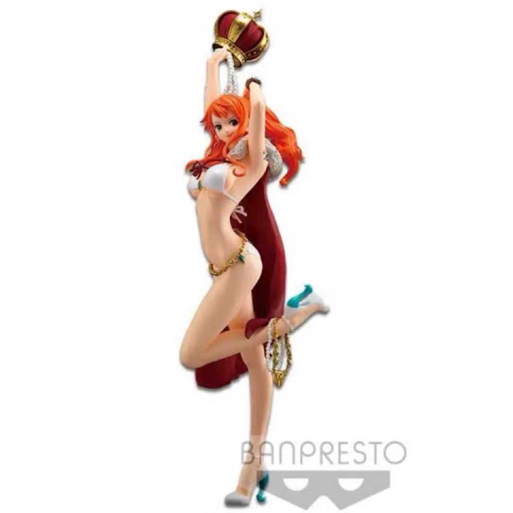 (FDS) แท้100% นามิ ถือมงกุฎ Nami Flag Diamond Ship ฟิกเกอร์ โมเดล วันพีช Figure Model One piece