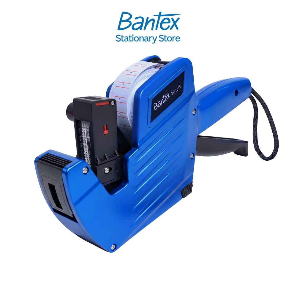 Bantex เครื่องยิงป้ายราคา เครื่องติดป้ายรหัสสินค้า สติ๊กเกอร์ติดราคา พิมพ์ได้ชัด Price Label Gun