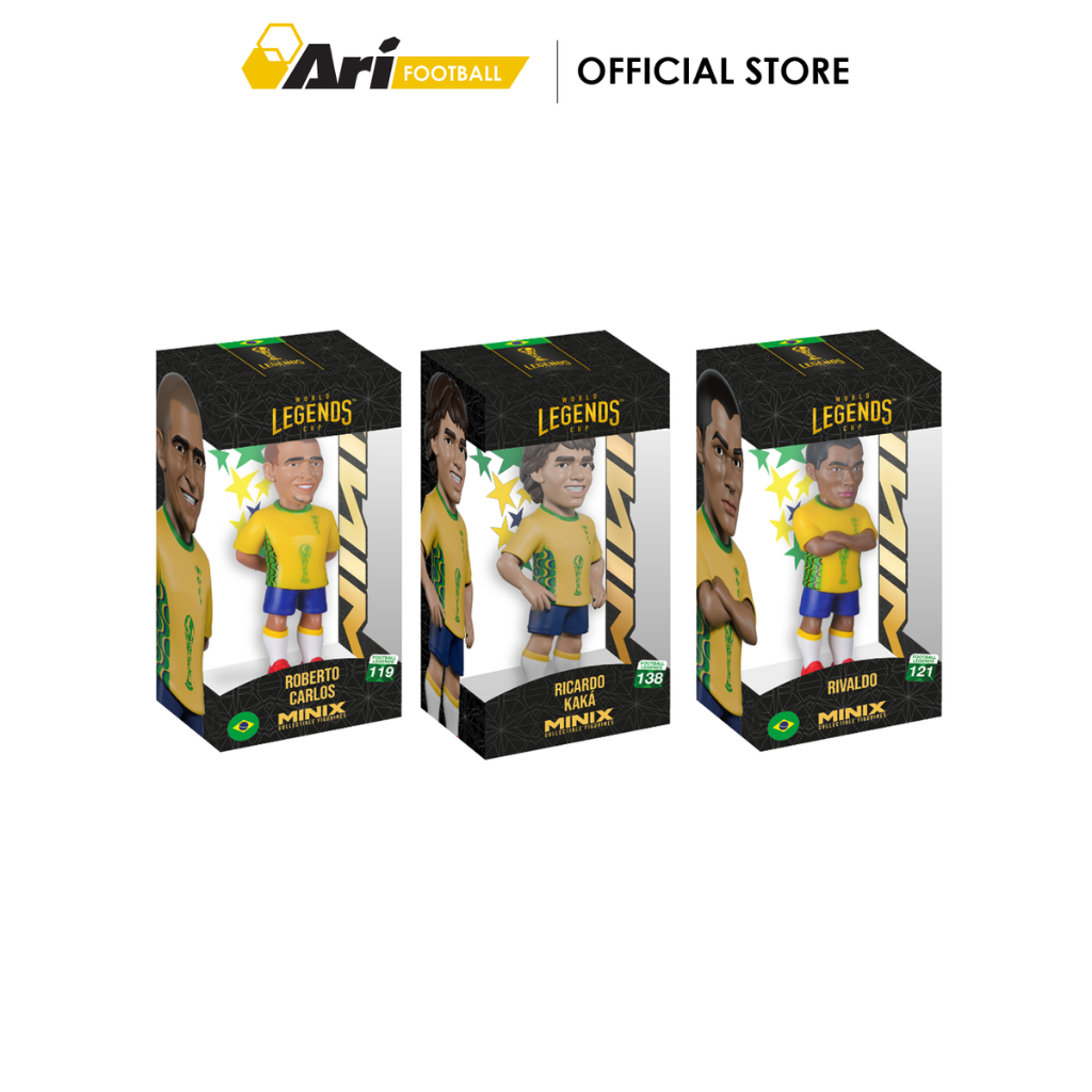 MINIX BRAZIL FIGURINE - ฟิกเกอร์ ทีมชาติบราซิล