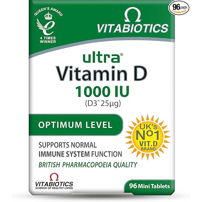 Ultra Vitamin D 1000IU 96 Tablets