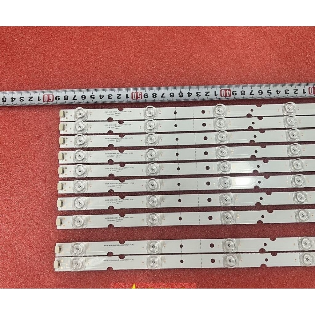 แถบไฟ LED สำหรับ TCL 65P8S 65EP668 65EP680 65EP681 65EP682 65S525 65S4