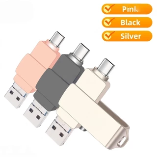 4 ใน 1 1TB iPhone TypeC OTG Pendrive OTG Flash Drive Android ไฟฟ้า USB 3.0 พอร์ตความเร็วสูง จัดส่งจากกรุงเทพฯ USB