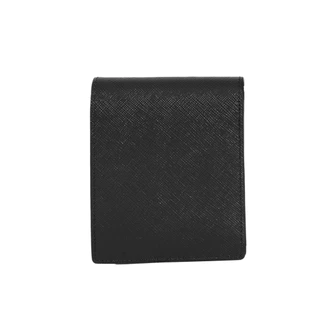 Guy Laroche กระเป๋าสตางค์ พับสั้น 6 CARD + ช่องใส่เหรียญ สีดำ รุ่น AGP0862CS6BLS