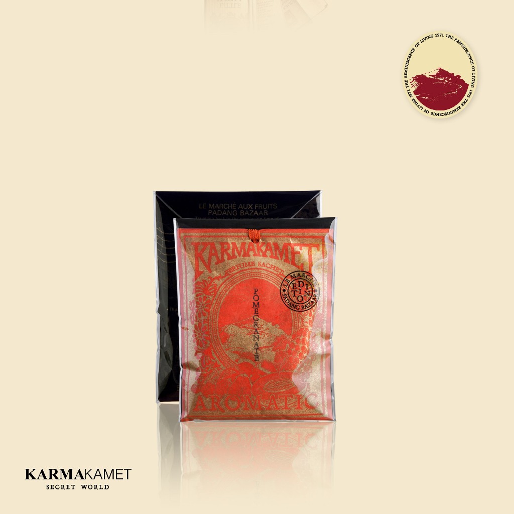 KARMAKAMET | Le Marche Aux Fruits Padang Bazaar Perfume Paper Bag Refill | คามาคาเมต ถุงหอม ปรับอากาศ ผ่อนคลาย