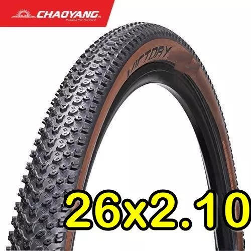 ยางนอก CHAOYANG VICTORY 26x2.10 (52-559) ขอบแก้ว ขอบน้ำตาล TPI 60