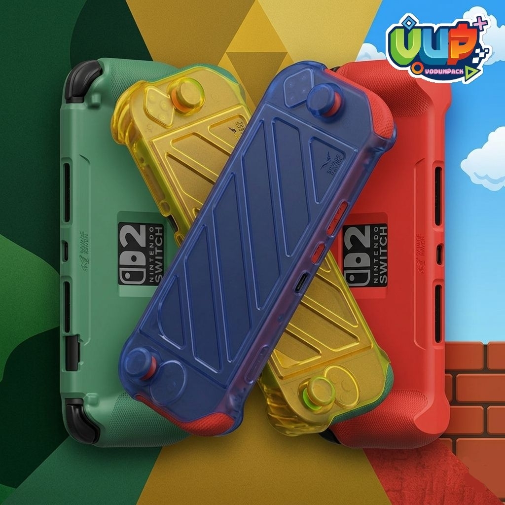 [พร้อมส่ง]Savage Raven Limited Switch 2 : เคส Stand Grip / ฝาหน้า Stand Grip Color เคส Nintendo