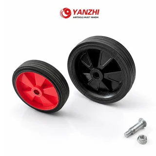 Yanzhi ล้อปั๊มลม1ล้อ ขนาด 5นิ้ว สูง11เซน อะไหล่ล้อปั๊มลม