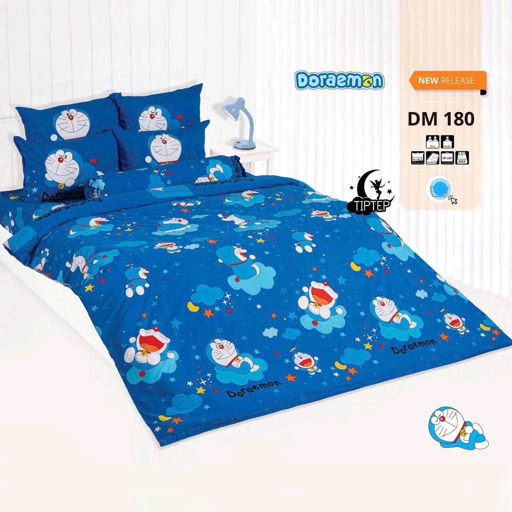 ชุดผ้าปูที่นอนพร้อมผ้านวม TOTO ลายโดเรม่อน DM172 DM173 DM180 DM181 DM182 DM183 DMV179 thumbnail 5