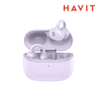HAVIT OWS 929 หูฟังไร้สาย หูฟังบลูทูธ หูฟัง Open Ear แบบหนีบหู ไดรเวอร์ 13 มม. แบตอึดฟังได้ยาวนาน