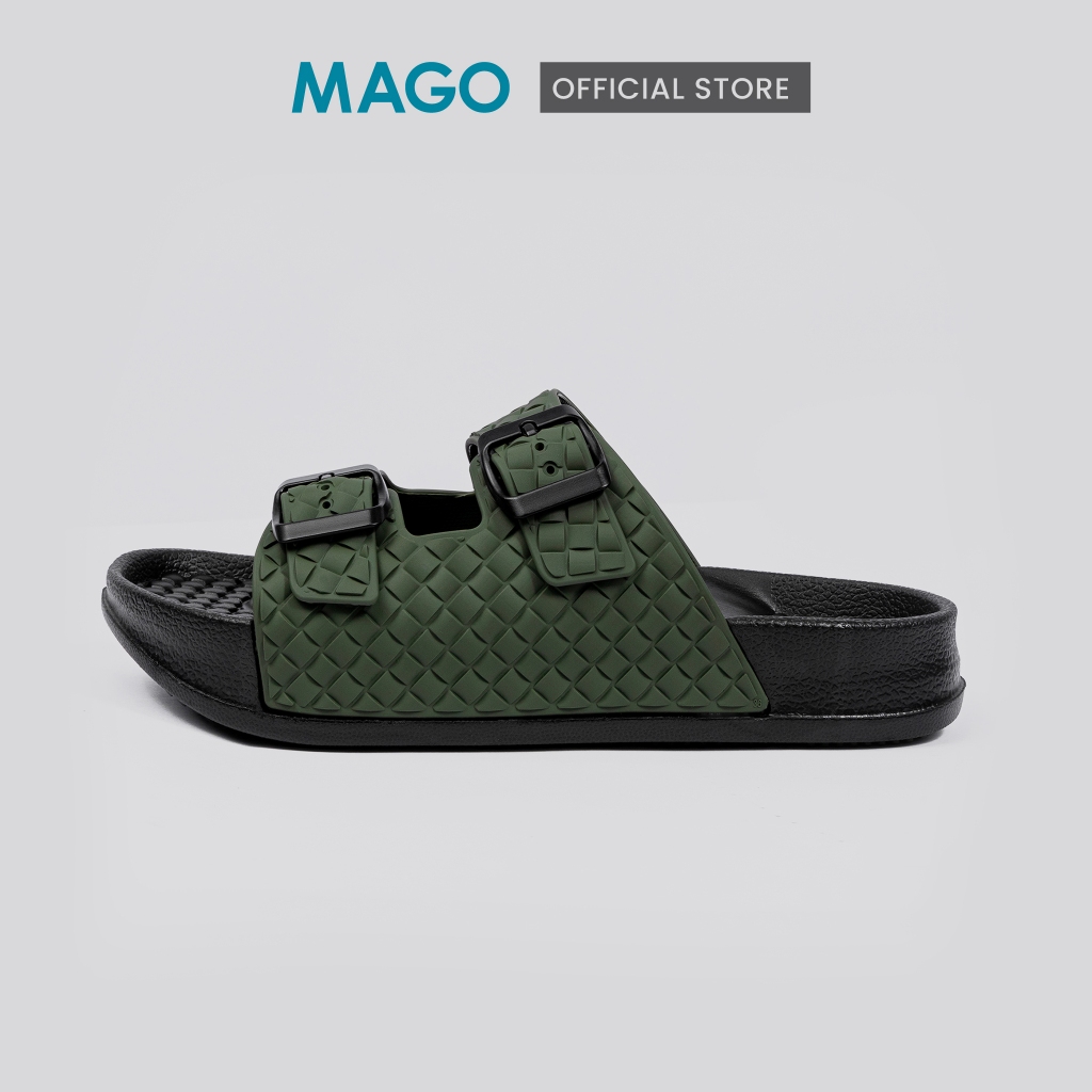 MAGO FOOTWEAR " WICKER 2 " (GREEN) รองเท้าดูแลสุขภาพคุณผู้หญิงและคุณผู้ชาย