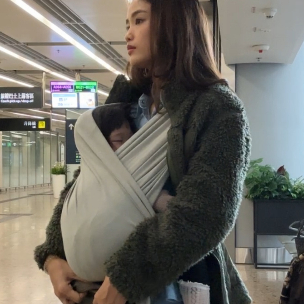 MamaUpup ผ้าอุ้มสำหรับเด็กแรกเกิด - 15 kg