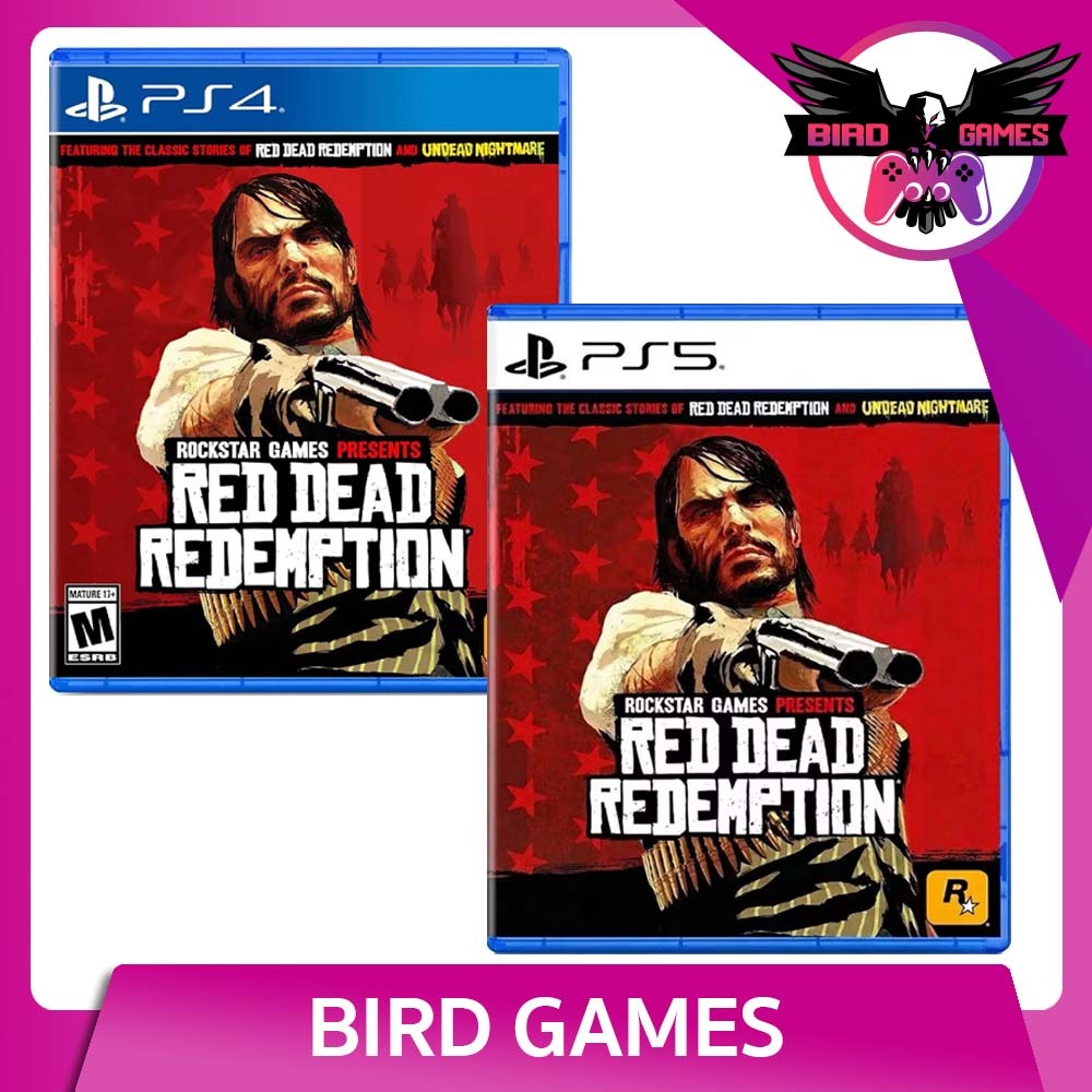 Red Dead Redemption Ps4-Ps5 Game แผ่นแท้มือ1!!!!! (Red Dead Redemption Ps4)(Red Dead Redemption Ps5)
