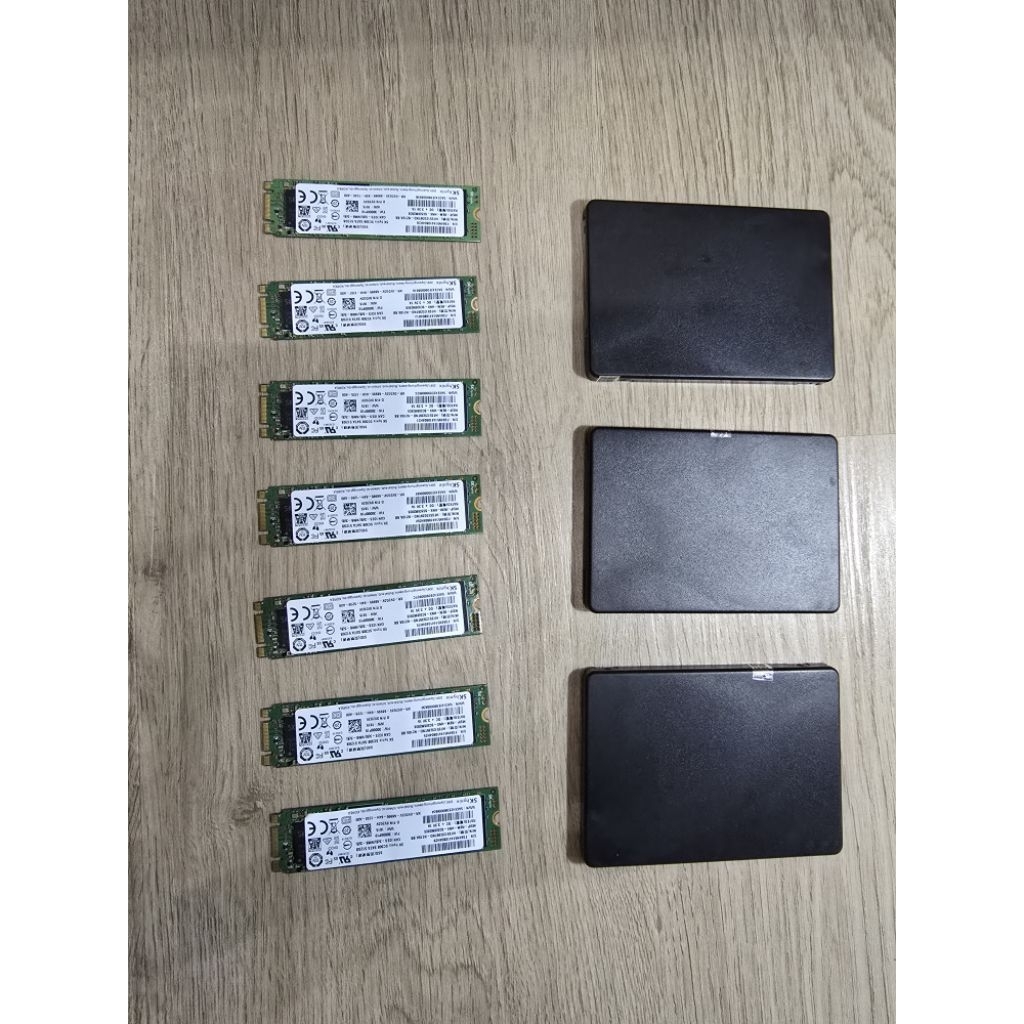 SSD M.2 SATA 512Gb hynix มือสอง พร้อมใช้งาน