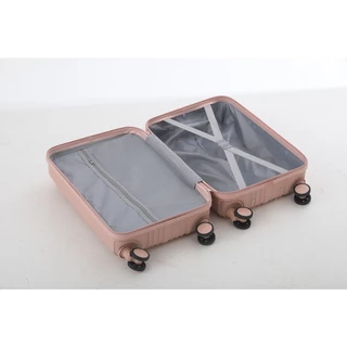 กระเป๋าเดินทางล้อลาก พร้อมส่ง วัสดุABS+PC แบบซิป แข็งแรงทนทาน ล้อหมุน360องศา มีใบอนุญาติโรงงาน ผลิตในประเทศไท