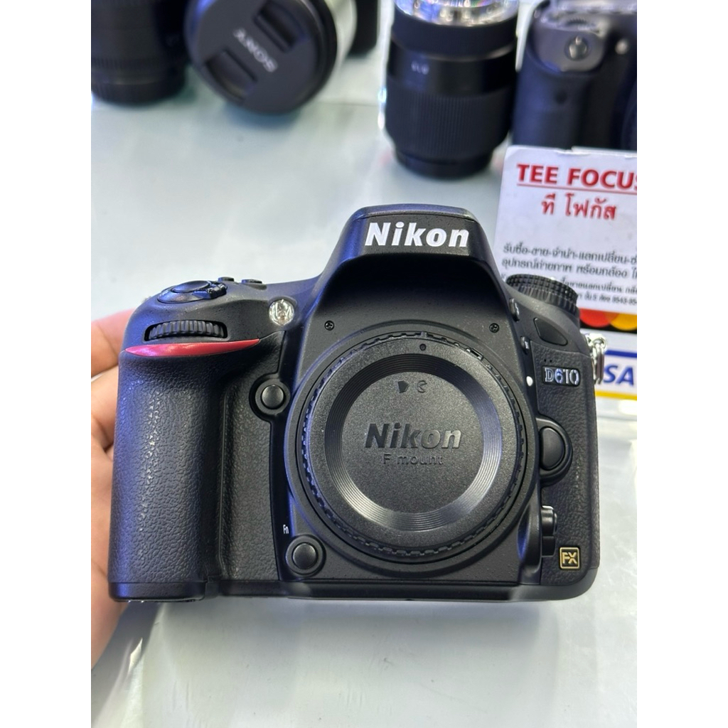 nikon d610 body มือสองสภาพสวย