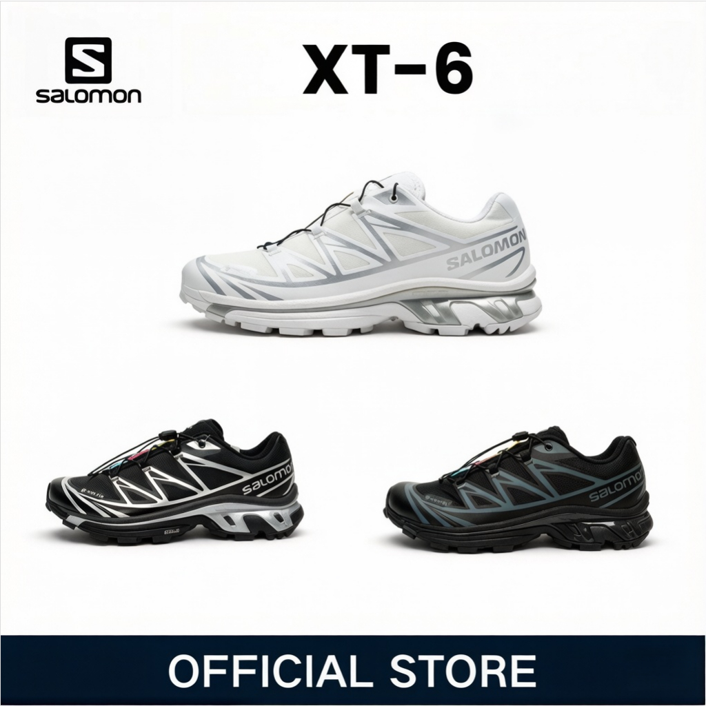 (พร้อมส่ง ของแท้ 100%)SALOMON XT-6 white ของแท้ 100%